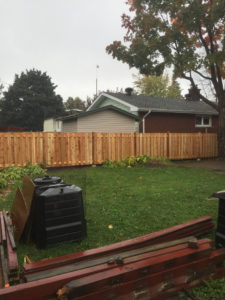 Wood Fence by Deluxe Fencing and Decks