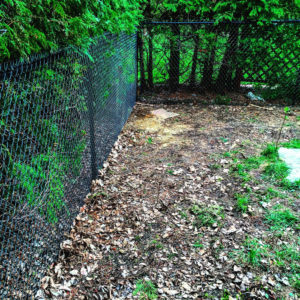 Chain Link Fence by Deluxe Fencing and Decks