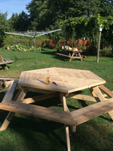 Custom Picnik table