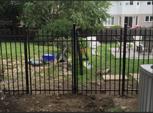 an Iron Fence