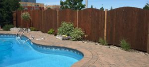 a pool fence